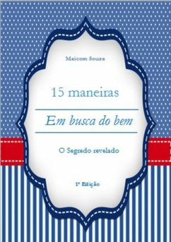 Cover 15 Maneiras Em Busca Do Bem (eBook, ePUB)
