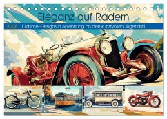Eleganz auf Rädern (Tischkalender 2026 DIN A5 quer), CALVENDO Monatskalender Cover Eleganz auf Rädern (Tischkalender 2026 DIN A5 quer), CALVENDO Monatskalender