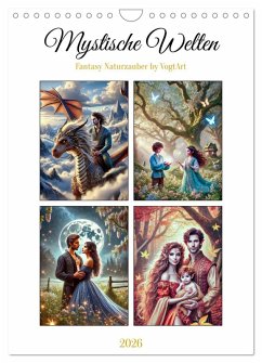 Mystische Welten, Fantasy Naturzauber (Wandkalender 2026 DIN A4 hoch), CALVENDO Monatskalender Mystische Welten, Fantasy Naturzauber (Wandkalender 2026 DIN A4 hoch), CALVENDO Monatskalender