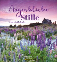 Cover Geburtstagskalender Augenblicke der Stille