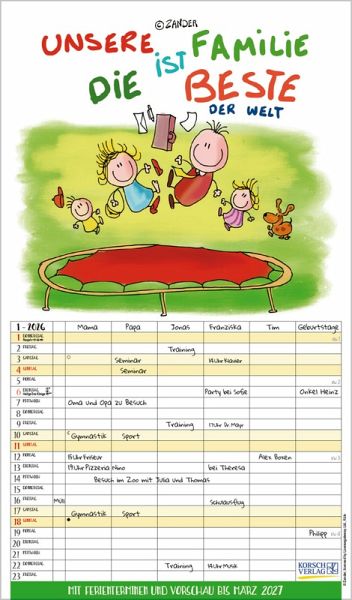 Unsere Familie ist die beste! 2026