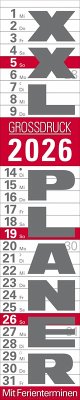 Cover XXL Planer Großdruck rot 2026