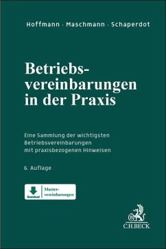 Cover Betriebsvereinbarungen in der Praxis