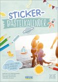 Foto-Malen-Basteln Bastelkalender mit Stickern 2026
