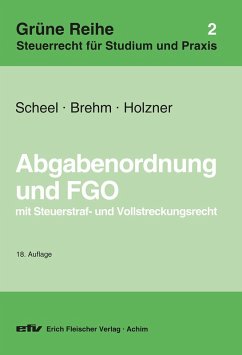 Cover Abgabenordnung und FGO