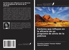 Cover Factores que influyen en la eficacia de un programa de alivio de la pobreza