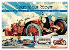 Eleganz auf Rädern (Wandkalender 2026 DIN A4 quer), CALVENDO Monatskalender Cover Eleganz auf Rädern (Wandkalender 2026 DIN A4 quer), CALVENDO Monatskalender