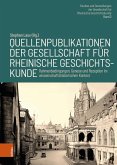 Quellenpublikationen der Gesellschaft für Rheinische Geschichtskunde (eBook, PDF)