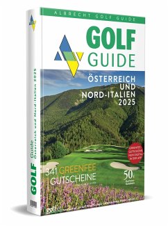 Cover Golf Guide Österreich und Nord-Italien 2025