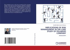 Cover IMPLICATIONS OF RISK MANAGEMENT IN THE CASE STUDY OF POLAROID COMPANY
