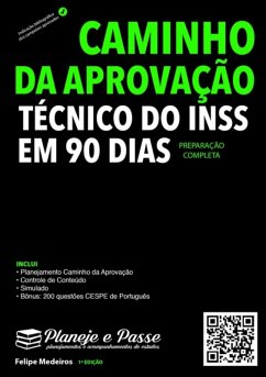 Cover Caminho Da Aprovação Técnico Do Inss Em 90 Dias (eBook, ePUB)