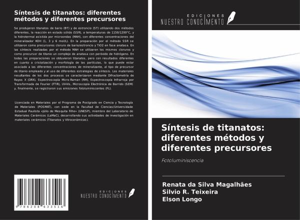 Síntesis de titanatos: diferentes métodos y diferentes precursores