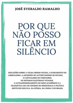 Cover Por Que Não Posso Ficar Em Silêncio (eBook, ePUB)