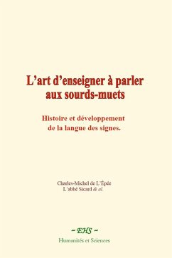 Cover L'art d'enseigner à parler aux sourds-muets (eBook, ePUB)