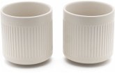 1x2 Bredemeijer Teebecher Skagen 300ml weiß Steingut 147053 1x2 Bredemeijer Teebecher Skagen 300ml weiß Steingut 147053