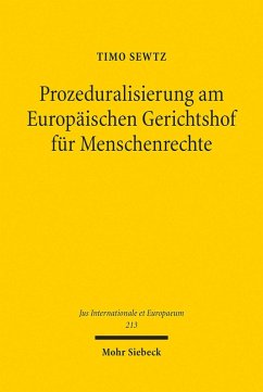 Prozeduralisierung am Europäischen Gerichtshof für Menschenrechte (eBook, PDF) Cover Prozeduralisierung am Europäischen Gerichtshof für Menschenrechte (eBook, PDF)