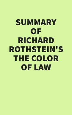 Cover Summary of Richard Rothstein's The Color of Law (eBook, ePUB)