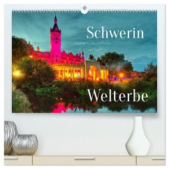 Schwerin - Welterbe (hochwertiger Premium Wandkalender 2026 DIN A2 quer), Kunstdruck in Hochglanz Schwerin - Welterbe (hochwertiger Premium Wandkalender 2026 DIN A2 quer), Kunstdruck in Hochglanz