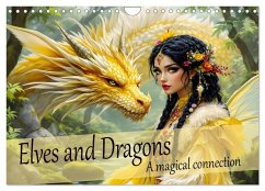 Cover Elves and Dragons - A magical connection (Wall Calendar 2026 DIN A4 landscape), CALVENDO 12 Month Wall Calendar