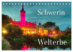 Schwerin - Welterbe (Tischkalender 2026 DIN A5 quer), CALVENDO Monatskalender Schwerin - Welterbe (Tischkalender 2026 DIN A5 quer), CALVENDO Monatskalender