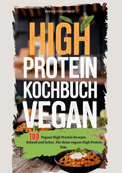 Cover High Protein Kochbuch Vegan-100 Rezepte