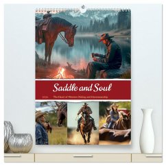 Saddle and Soul (High Quality Premium Wall Calendar 2026 DIN A2 portrait),CALVENDO 12 Month Wall Calendar