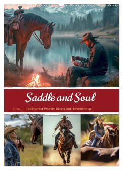Saddle and Soul (Wall Calendar 2026 DIN A2 portrait), CALVENDO 12 Month Wall Calendar