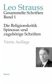 Die Religionskritik Spinozas und zugehörige Schriften Die Religionskritik Spinozas und zugehörige Schriften