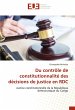Du contrôle de constitutionnalité des... - Bild 1