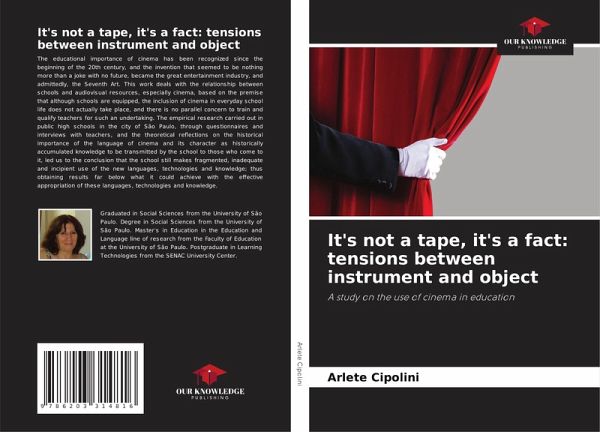 It's not a tape, it's a fact: tensions between instrument and object It's not a tape, it's a fact: tensions between instrument and object