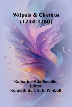 Cover Walpole and Chatham (1714-1760)