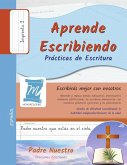 Prácticas de Escritura - Oración Padre Nuestro - Letra Imprenta, Nivel 3