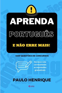 Cover Aprenda Português E Não Erre Mais! (eBook, PDF)