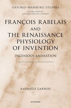 Cover François Rabelais and the Renaissance Physiology of Invention