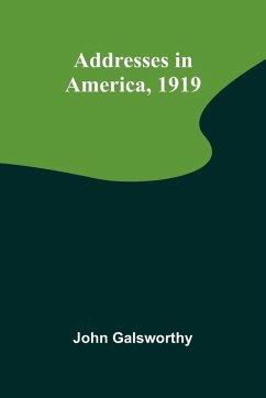 Cover Addresses in America, 1919