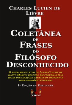 Cover Coletânea De Frases Do Filósofo Desconhecido (eBook, PDF)
