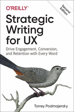 Cover Strategic Writing for UX