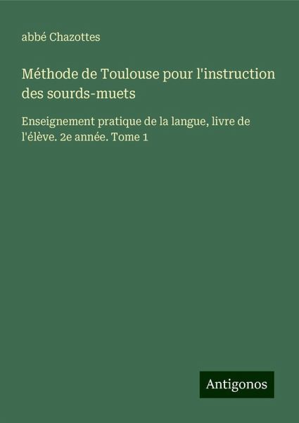 Méthode de Toulouse pour l'instruction des sourds-muets