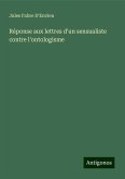 Réponse aux lettres d'un sensualiste contre l'ontologisme