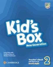 Cover Kid's Box New Generation Level 2 Teacher's Book with Digital Pack American English