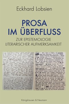 Cover Prosa im Überfluss (eBook, PDF)