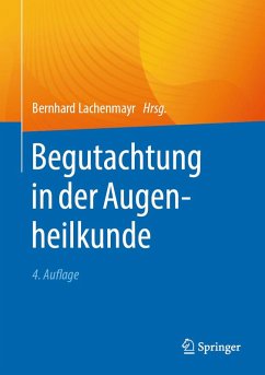 Cover Begutachtung in der Augenheilkunde (eBook, PDF)