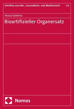 Cover Bioartifizieller Organersatz (eBook, PDF)