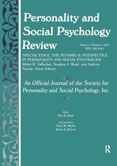 The Dynamic Perspective in Personality and Social Psychology (eBook, ePUB)
