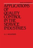 Applications of Quality Control in the Service Industries (eBook, ePUB)