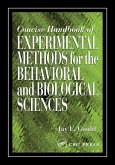 Concise Handbook of Experimental Methods for the Behavioral and Biological Sciences (eBook, ePUB)