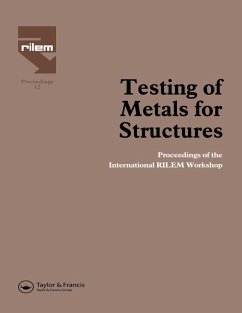 Testing of Metals for Structures (eBook, ePUB)