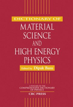 Dictionary of Material Science and High Energy Physics (eBook, ePUB)