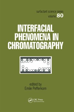 Cover Interfacial Phenomena In Chromatography (eBook, ePUB)