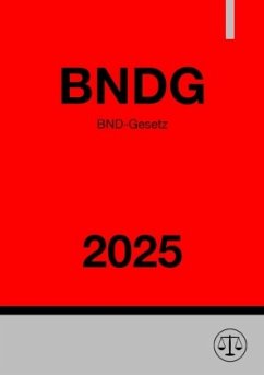 BND-Gesetz - BNDG 2025 Cover BND-Gesetz - BNDG 2025